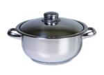Zilan Oala Inox cu Capac, Diametru 20 cm, 2 l, Cocinera, Argintiu (ZLN-ZLN7239)