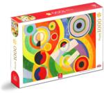 DEICO Puzzle 1000 Piese pentru Adulti, Deico, Robert Delaunay, Rythme (TOY-77547) Puzzle