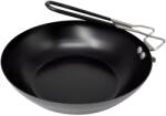 Grunberg Tigaie Wok din Otel, Invelis Antiaderent, Maner Rabatabil, 24 cm, Neagra, Grunberg (GR6136)