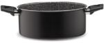 Elcadis Oala Rotunda cu Doua Manere si Capac, 20 cm, Live Induction, Italia, Piardi (ELC-PD-LIV-OAL20+C-IND)