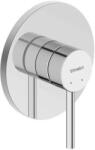 Duravit Circle - Rejtett zuhanycsaptelep, testtel, krómozott CE4210007010 (CE4210007010)