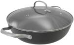 OTI Cratita din Fonta Tip Fagure, Capac Sticla, Capacitate 4.5 l, Diametru 30 cm (ZLN-OTI0016)