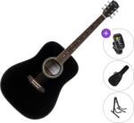 Pasadena PD-350 Premium SET Black Akusztikus gitár