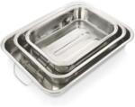 Grunberg Tava pentru Cuptor, din Inox, 3 Bucati, Grunberg (ILP2505)
