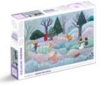 ROOVI Puzzle 1000 Piese, Roovi, Padurea Magica, Iarna (TOY-77059-04) Puzzle