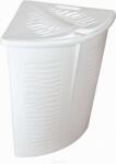 Branq Sarok Szennyeskosár Zebra 45L BranQ Fehér (BRA000064) (BRA000064)