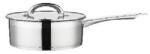 Grunberg Cratita din Inox cu Capac din Sticla si Maner Lung, 16 cm, 1.9 l, Grunberg (GR7017)