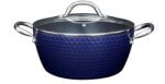 Zilan Oala din Ceramica si Inox cu Capac, Diamond, Baza Inductie, 20 cm (ZLN-ZLN9600)
