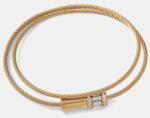 Guess brățară pentru femei din oțel inoxidabil KALYBE 9BYA-AKD0DR_GLD (JUBB05.395JW)