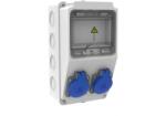 Bemis Cutie Distributie Bemis BH1-2202-0000, 2 Prize 1/16A 220V, IP44, Halogen Free (CB-BH122020000-BMS)