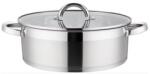 Grunberg Cratita din Inox cu Capac din Sticla, 24 cm, 3.80 l, Grunberg GR4117 (GR4117)