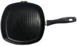 Grunberg Tigaie pentru Gratar, Otel, Invelis Antiaderent, 24 x 24 cm, Neagra, Grunberg (GR6134)