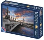 D-Toys Puzzle 1000 Piese D-Toys, Podul Alexandru al III-lea, Paris (TOY-62154-18) Puzzle
