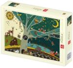 DEICO Puzzle 1000 Piese, Deico, Natura - Zi si Noapte (TOY-76403) Puzzle