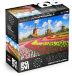 ROOVI Puzzle 1000 Piese Roovi, Mori de Vant, Olanda (TOY-65995-17) Puzzle
