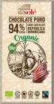 Chocolates Solé Ciocolata Neagra Bio si Fairtrade 94% Cacao, 100g Chocolates Sole