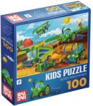 ROOVI Puzzle Copii, Masini Agricole, 100 Piese, Roovi (TOY-79688) Puzzle