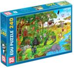 ROOVI Puzzle Edu: Animale Salbatice, 240 Piese, Roovi (TOY-79817) Puzzle