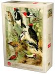DEICO Puzzle 1000 Piese pentru Adulti, Deico, Enciclopedia, Pasari (TOY-75994) Puzzle