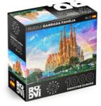 ROOVI Puzzle 1000 Piese Roovi, Sagrada Familia, Spania (TOY-65995-12) Puzzle