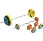 Gorilla Sports Súlyzó szett öntöttvas koronggal 108 kg (100767-00009-0049) - kokiskashop