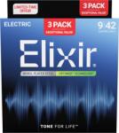 Elixir 16571 Optiweb Super Light 9-42 3-Pack