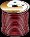 Cabletech Cablu difuzor 2x 0, 75mm CU negru-roșu(100m) (L-KAB0383)