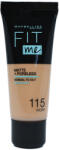 Maybelline Fit Me Matte + Poreless Foundation 30 ml make-up 115 ivory