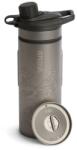GRAYL szűrő palack Titanium GeoPress tisztító + főzőfedél, Covert Black