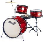 Stagg TIMJR3-16B Red Детски комплект барабани (<![CDATA[TIMJR3-16B-RD]]>)