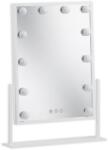 ELTAP Flamnate, 30x47, 5x2, 5cm, Tükrök világítással, Fehér, Tükör - sprintbutor