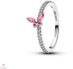 Pandora Rózsaszín Pillangó gyűrű 60-as méret - 194269C02-60