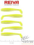 Reiva Flat Minnow Shad Flash Lemonad Gumihal - Reiva Műcsali 5 cm 5 db/csomag (9902-056)