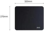 Iris IMP320-M Egérpad M méret, szövet-gumi, 320mm x 270mm x 2mm (IMP320-M) - iconink