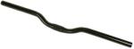 Kalin hajlított MTB kormány 25, 4 x 580 x 30 mm, acél, fekete