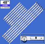  LED-TV436 Háttérvilágítás SAMSUNG 48coll LED TV-be, 6+3LED, 12db/csomag (6A+6B)