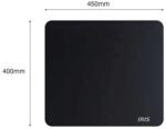 Iris IMP450-L Egérpad L méret, szövet-gumi, 450mm x400mm x 2mm (IMP450-L) - iconink
