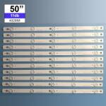 Hisense Háttérvilágítás Hisense 50coll 5LED 3V SVH500A 11db/csomag