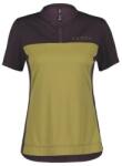 SCOTT Tricou SCOTT Trail Flow Zip damă, violet/verde (L)