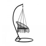  Fekete függőszék COLUMBIA fekete állvánnyal