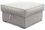  Világosbézs puff SMART COSARO tárolóval 65x65 cm