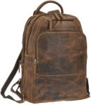 GREENBURRY Vintage Leather Rucksack Antique brown 33x43cm (1531-25)
