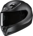 HJC Cască integrală pentru motocicletă HJC Y10 Solid semi-plată pentru copii, neagră (HJC117670)