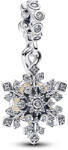 Pandora Opálfényű hópehely dupla függő charm - 794142C01 (794142C01)