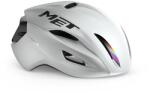 MET Manta Mips kerékpáros sisak [fényes fehér-holografikus, 52-56 cm (S)]