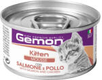 Gemon Mousse Kitten Macskaeledel (Lazac és Csirke) - 85 g