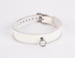 Devil Sticks Patent Leather with Lamb Leather Backing White