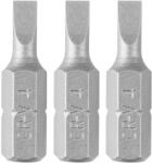 GRAPHITE Csavarhúzó bit lapos SL4X0, 6, 25mm, 3db, min. rendelés: 3cs (56T547)