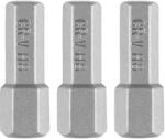 GRAPHITE Csavarhúzó bit imbusz H8, 25mm, 3db, min. rendelés: 3db (56T528)