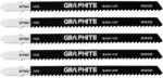 GRAPHITE Dekopírfűrészlap, T-befogó, HCS, 9TPI, 100/126mm, fa-rétegelt lemez, 5db (57T541) - szerszamparadicsom